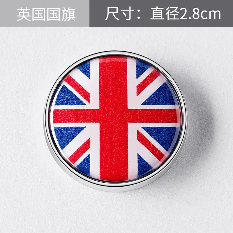 Металлическая 3d-эмблема с национальным флагом США Великобритании России Франции Италии Швеции автомобильные наклейки для автомобилей мот...