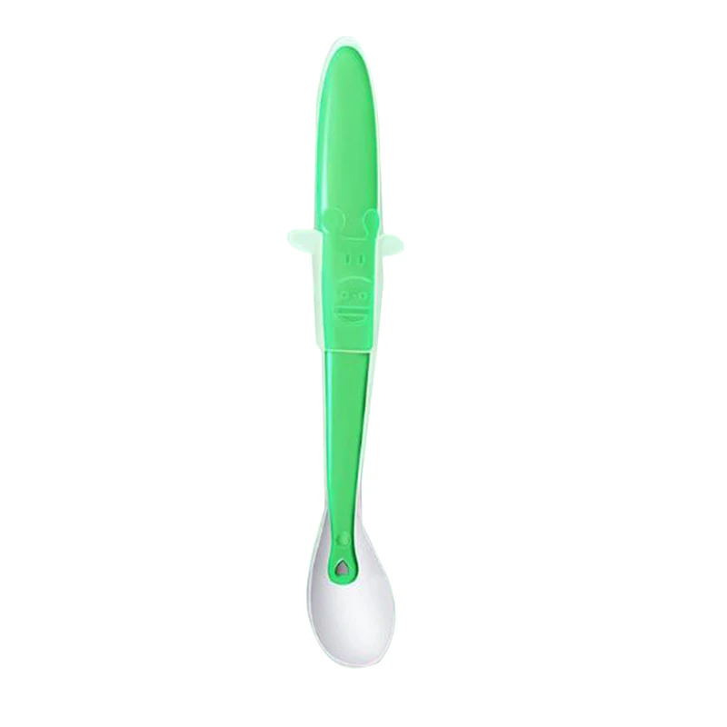 

Silicone Tools-for-patchwork Lot Soup Ladle Baby Spoons Feeding Dishes Tableware Children Flatware Cutlery Colher Spoon