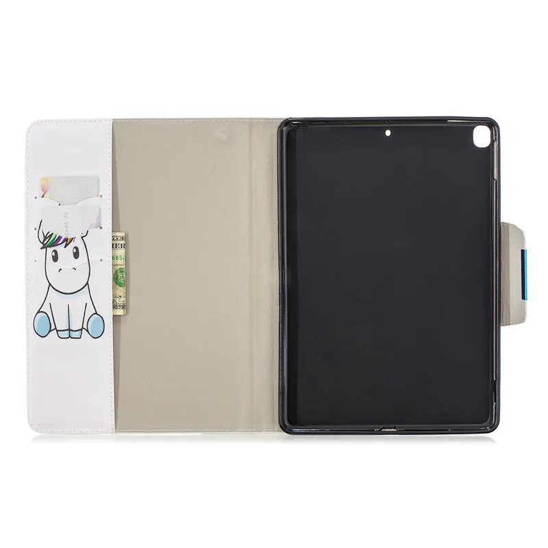 Модный чехол для планшета с фламинго единорогом пандой iPad 10 2 2019 кожаный 7 го