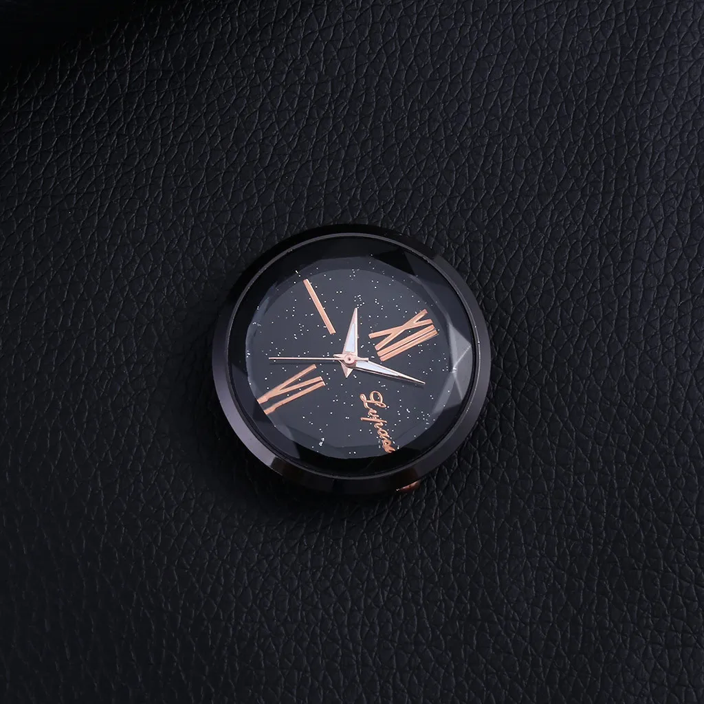 2020 украшение интерьера автомобиля автомобильные часы кварцевые аналоговые