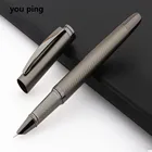 Роскошный высококачественный Коллекционное издание 3660 чистая серая рыбья чешуя линии бизнеса Школы студента офиса фонтан чернила для ручек Новинка