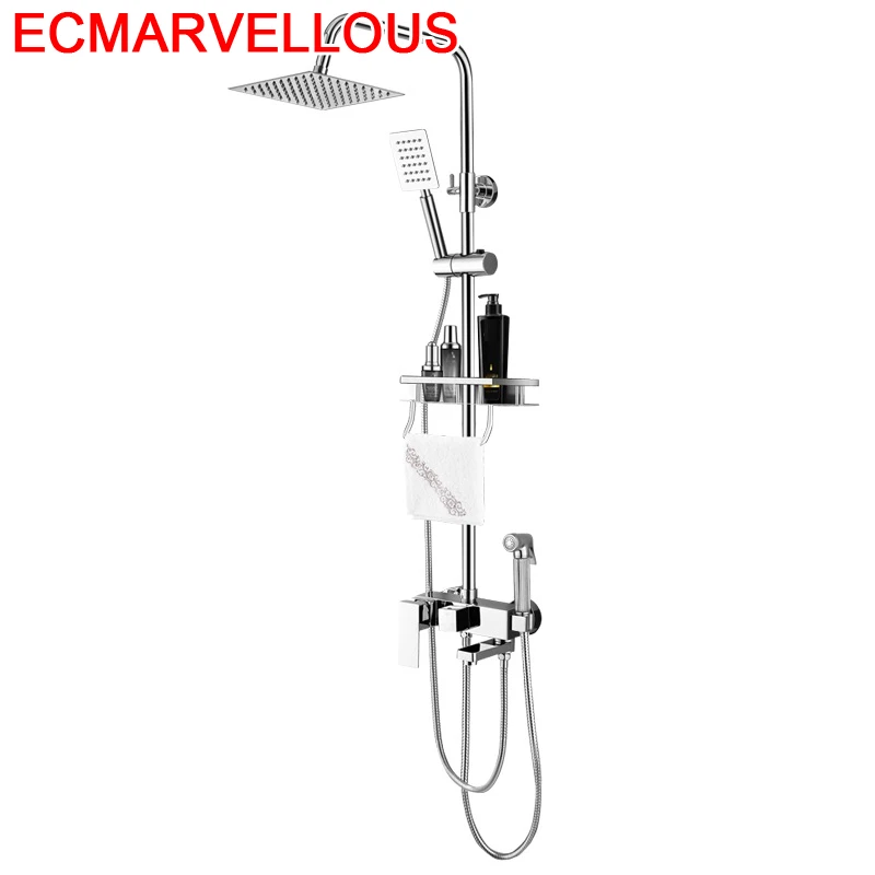 

Душевая панель Regendouche Duschset, черная Душевая насадка для душа, Душевая система для ванной комнаты