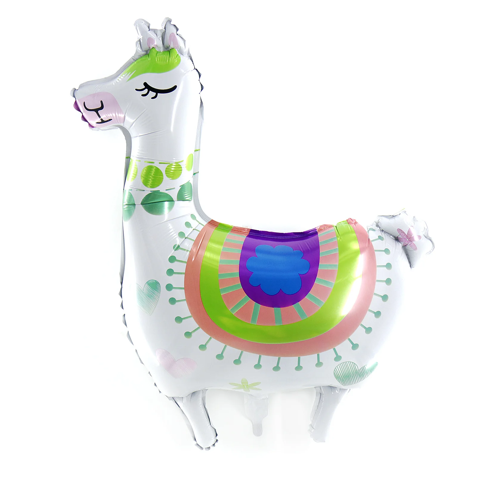 1 шт. воздушный шар из алюминиевой фольги с изображением ламы животных альпаки