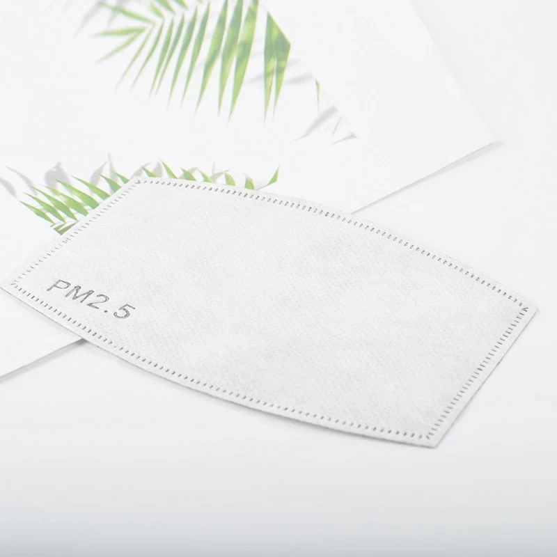 

20 PCS Filter Fashion Washable Reusable Mask Anti Pollution Mouth Respirator Dust Masks Cotton Unisex Mouth Muffle Black