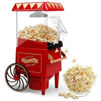 popcorn makerhot air popcorn machine vintage tabletop electric popcorn popper healthy and quick snack for home eu plug