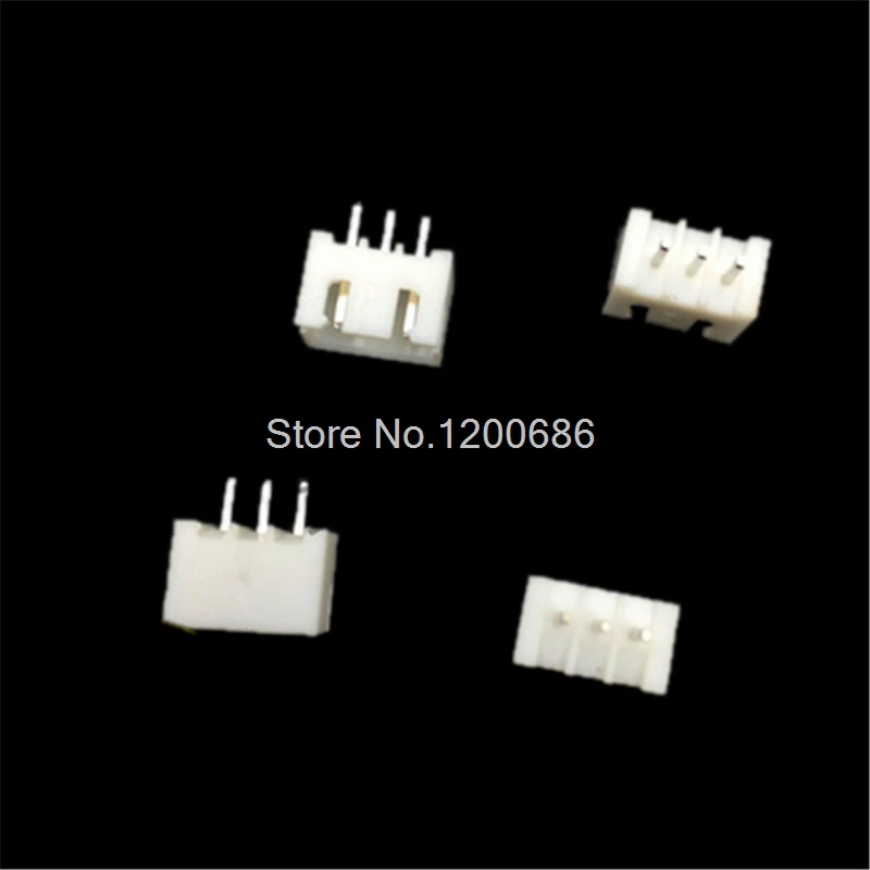 

100 piece XH 2.54 3-Pin Connector plug Male connector