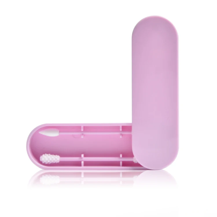 Горячая 2 шт многоразовые ватные палочки для чистки ушей Косметические