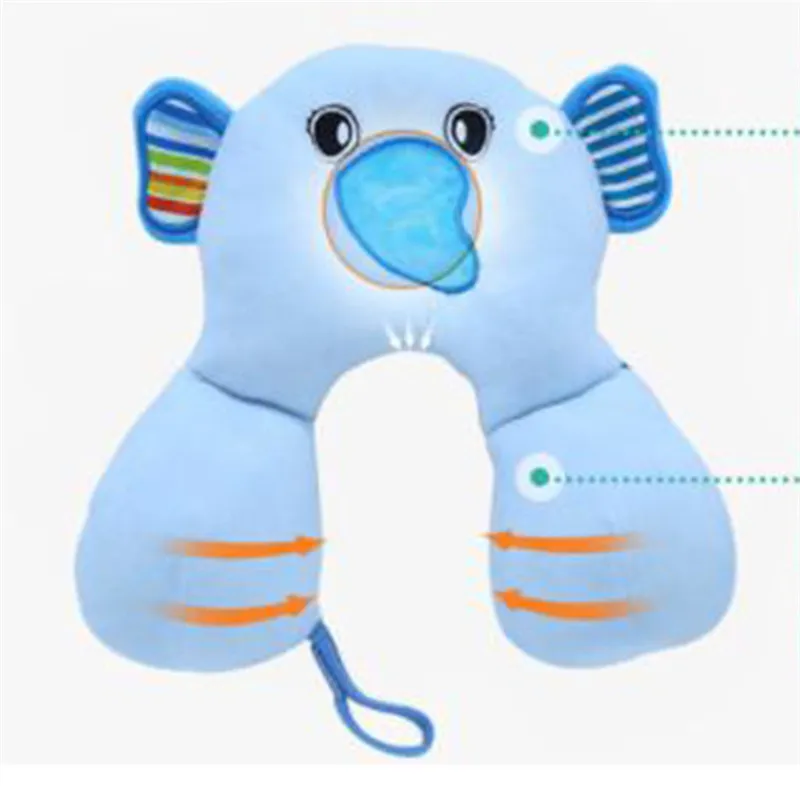 

Cartoon Baby Neck Pillow Children Stroller Car Seat U-Shape Head Pillows kids Travel Headrest Neck Support Protection Cushions