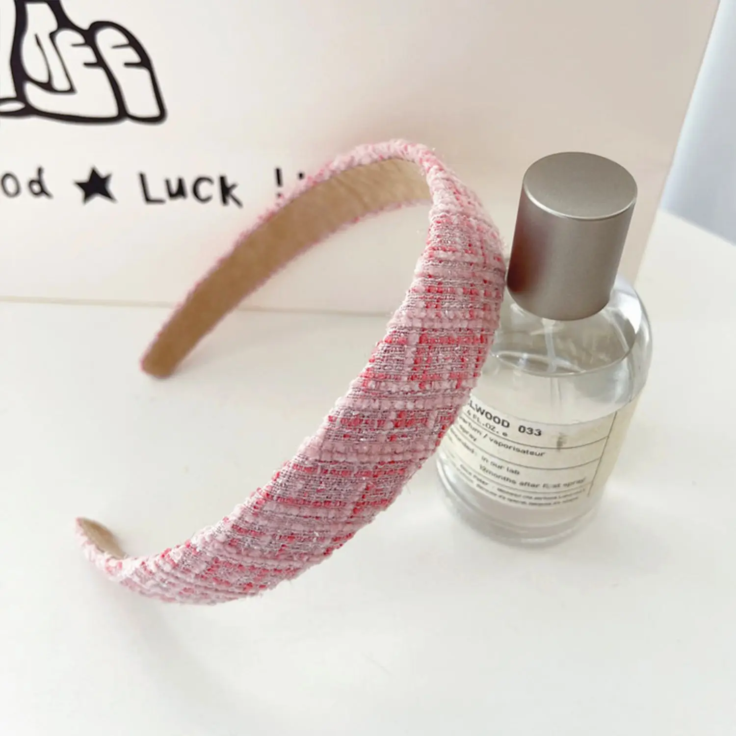 Повязка на голову с маленьким ароматом тканевая повязка женская подходящая ко