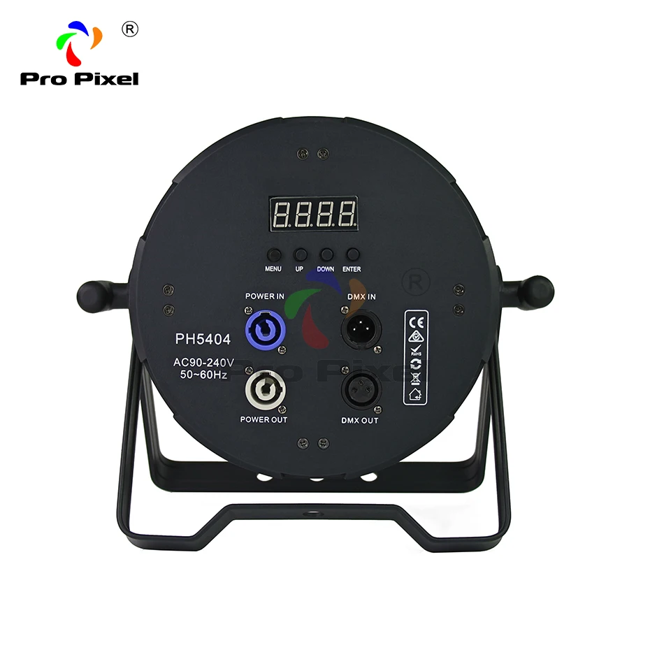 Светодиодный светильник вверх парный 54 х4 Вт RGBW CREE SUNSON Fan par Can для свадьбы церкви