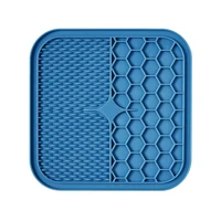 dog lick pad durable silicone licking mat with 48 suction cups peanut butter slow feeder for anxiety relief bathing trainin
