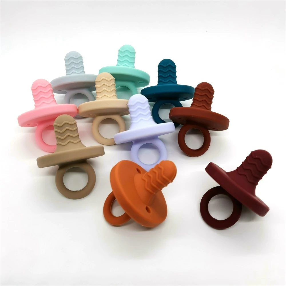 Новинка мягкая силиконовая соска для новорожденных пустышка круглая