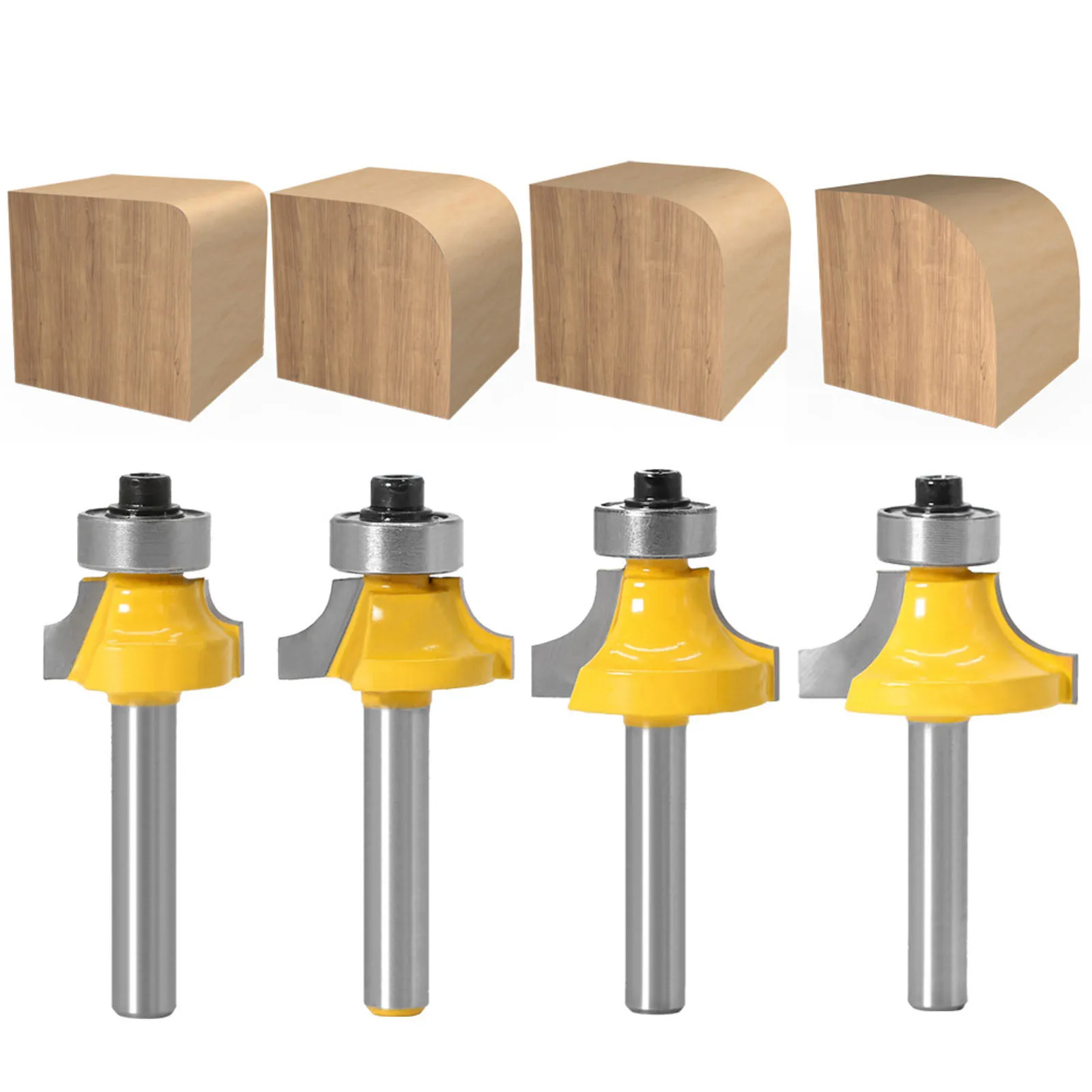 

Woodworking Tool Fillet Trimming Machine Drill Woodworking Milling Cutter Tool Fillet Trimming Drill Household Woodworking Tools