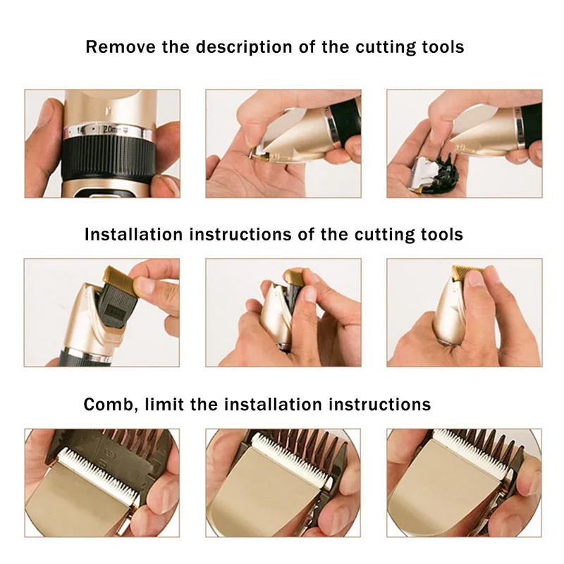 Триммер для кошачьих ногтей Электрический режущий нож груминга USB зарядка