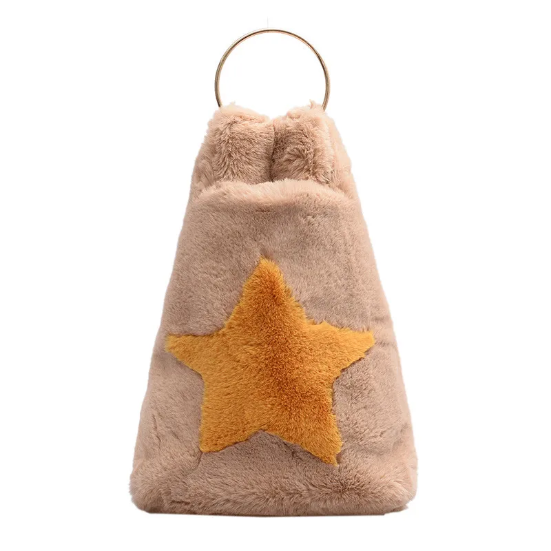 Новинка 2020 Модный зимний женский портфель из меха кролика Рекс сумка женская