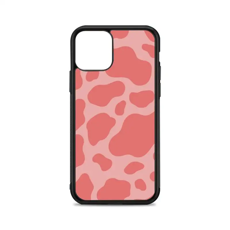 

froly cow Phone Case for iPhone 12 mini 11 pro XS Max X XR 6 7 8 plus SE20 High quality TPU silicon and Hard plastic cover