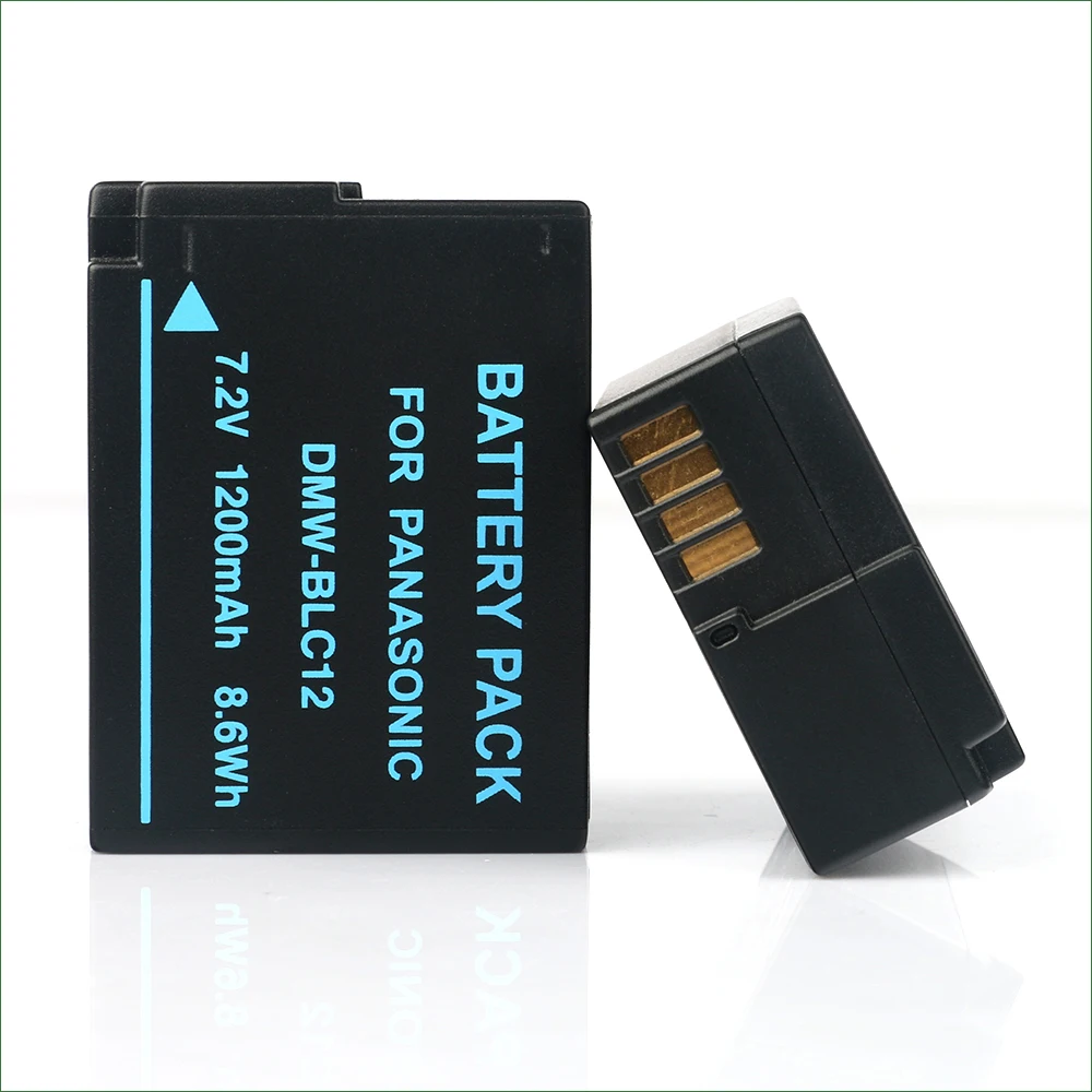 DMW-BLC12 BLC12 Батарея + Dual USB Зарядное устройство для цифрового фотоаппарата Panasonic DMC-G5