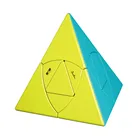 QIYI MoFangGe Duomo Пирамида рисовые пельмени магический куб без наклеек Профессиональный jinzita мерцающий куб