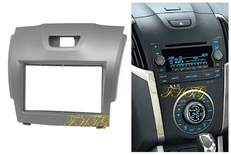 Автомобильный Радио фасции набор Dash подходит для 2012 Chevrolet Colorado двойной Din