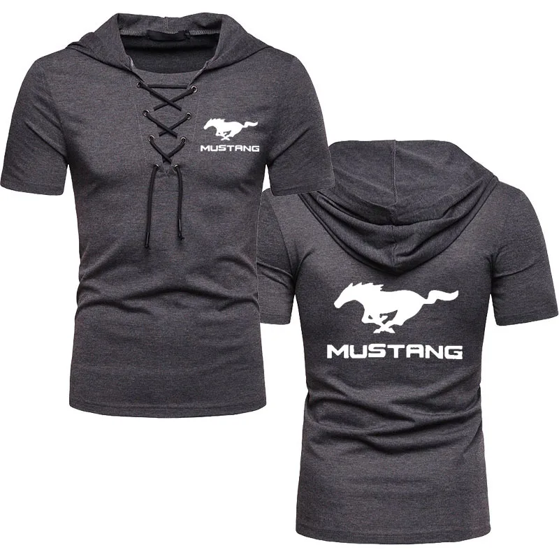 

Футболка мужская Спортивная с принтом логотипа машины, дышащая хлопковая майка с коротким рукавом, в стиле Харадзюку, лето