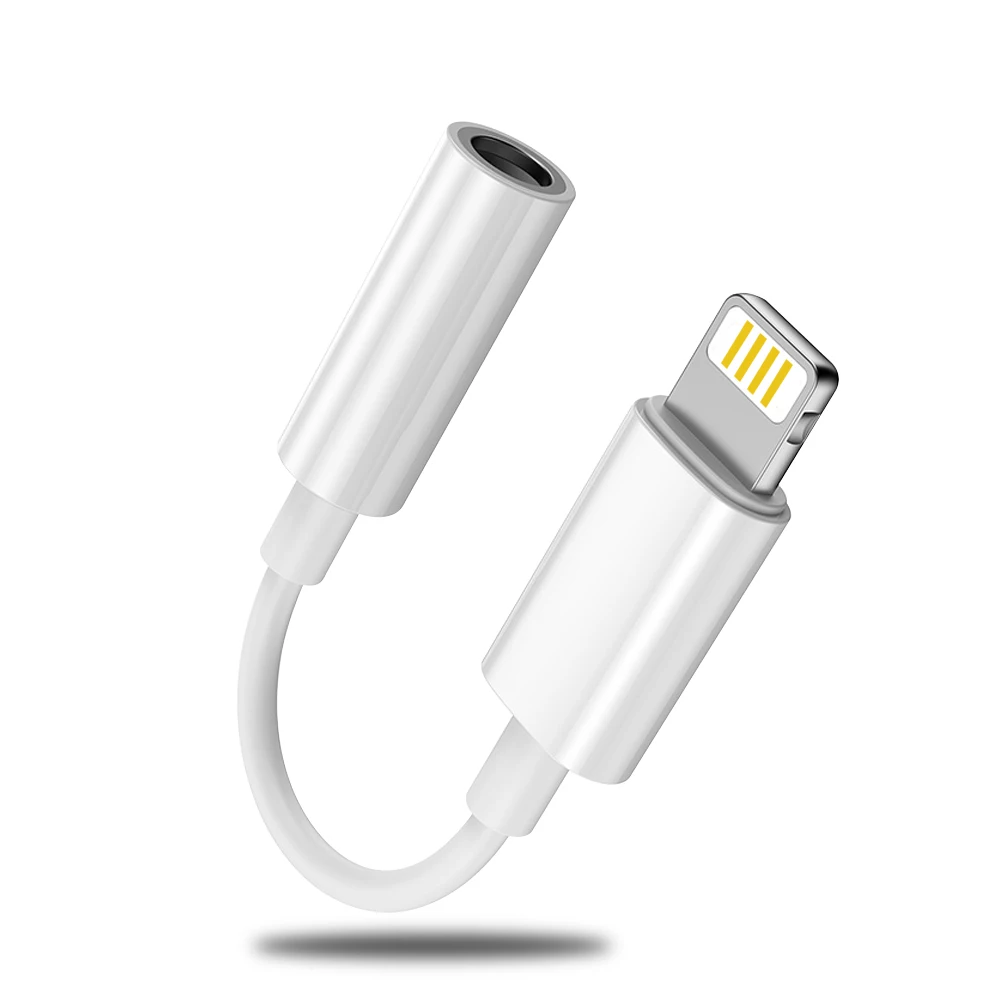 ABAY для Apple Lightning до 3 5 мм разъем наушников адаптер X XS XR 7 8 Plus Кабель воспроизведения