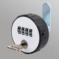 round mechanical cam lock universal locker lock cabinet door lock file cabinet drawer lock key double open combination lock