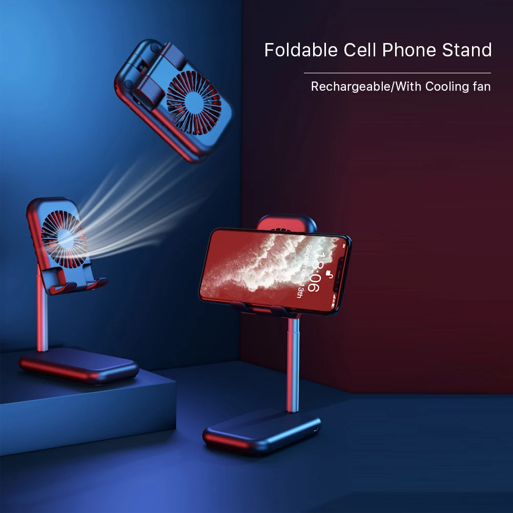 2020 Настольный держатель для планшета с охлаждающим вентилятором стол Клетка