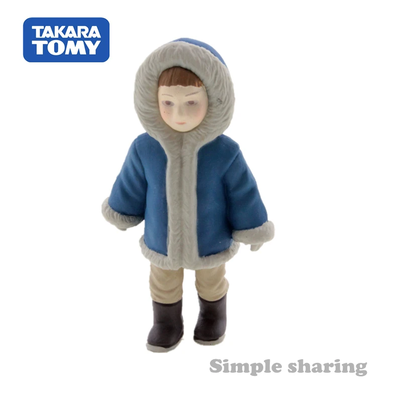 Takara Tomy ANIA Animal Advanture AS 26 Wolf Resin Детская образовательная мини фигурка