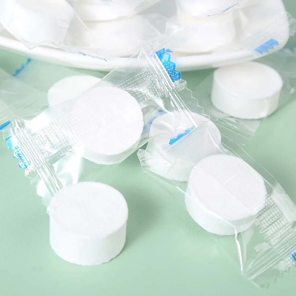 100 шт./лот волшебная салфетка одноразовое сжатое полотенце салфетки для монет