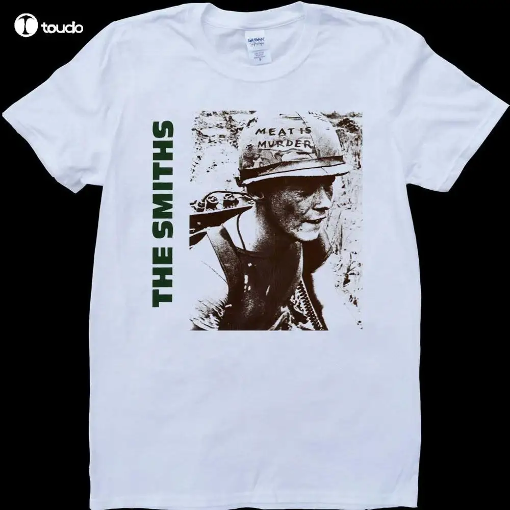 

The Smiths Meat Is Murder White, Custom Made T-Shirt