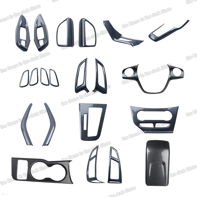 

Lsrtw2017 углеродного волокна, АБС-пластик, автомобильный Шестерни Панель/чашки рулевого колеса оконные наличники подъемник для Ford Focus 2011 2012 2013 ...