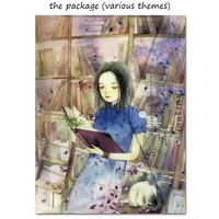 top quality lovely nostalgic counted cross stitch kit sleeping beauty sexy naked girl lady woman