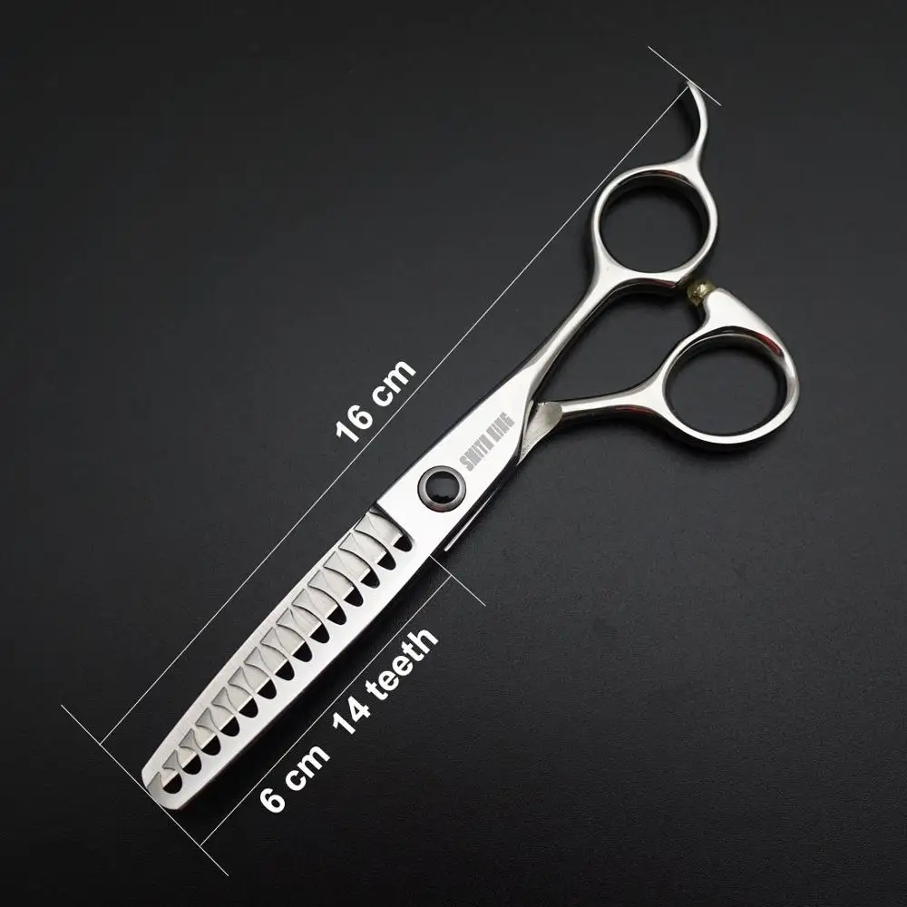 6-дюймовые профессиональные ножницы для стрижки волос тонкие 8 зубов 14 18