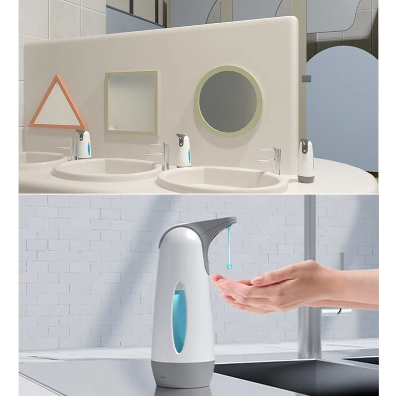 

400ml Automatic Touchless Infrared Sensor Soap Dispenser with USB Charging 28GF