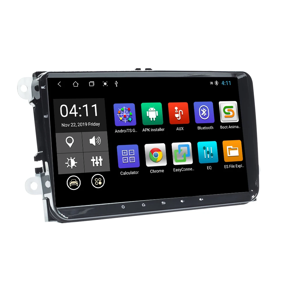 Автомагнитола 2 Din Android 10 для VW Passat B6 T5 amarok volkswagen touran Skoda Octavia polo golf 5 6 7
