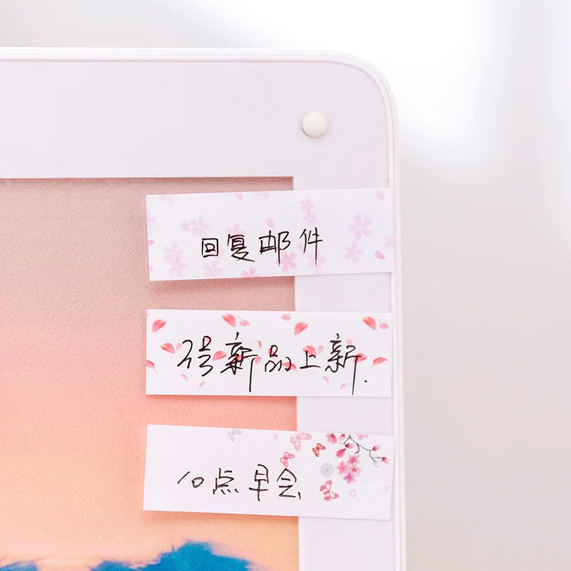 Милый Единорог Сакура N Times блокнот для записей на клейкой основе индекс Милая