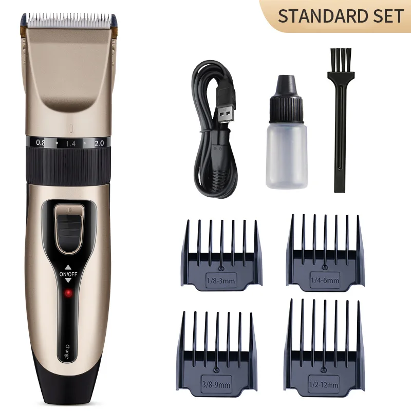 

Pet Dog Clippers Electric Pet Cats Hair Clipper Animals Grooming Haircut Cutter Shaver Trimmer Set Professional Rechargeable