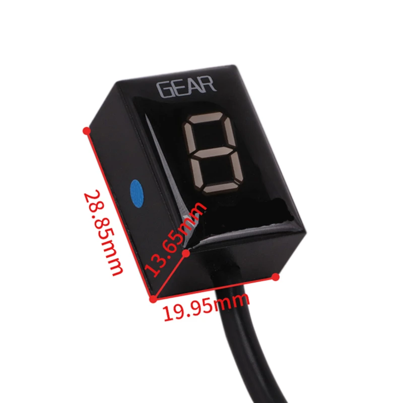 

Gear Display Indicator Motorcycle Ecu Direct Mount 1-6 Speed For Yamaha FZ6 FZS 600 1000 MT-03 YZF R6 R1 TDM 850 900 WR250X XJ6