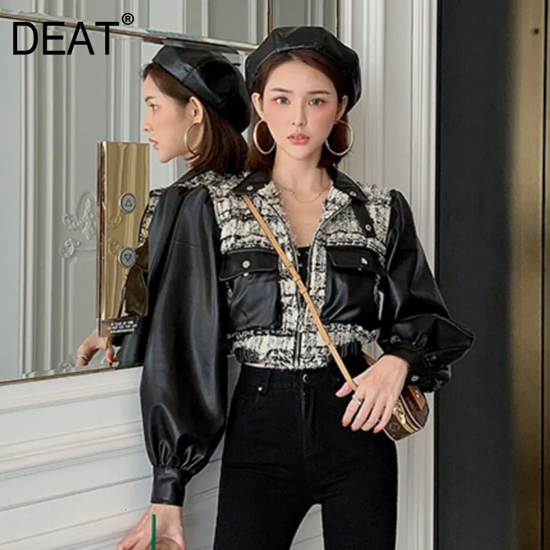 DEAT осень и зима 2019 новые продукты модные с отворотом темпераментные на молнии