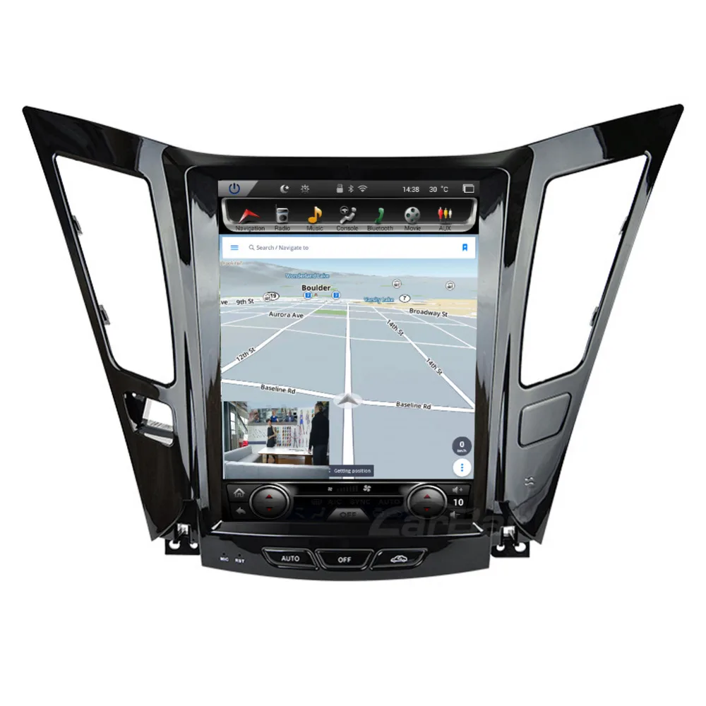 Вертикальный Большой экран 10 4 дюйма 1024*768 Android автомобильный DVD GPS навигатор радио