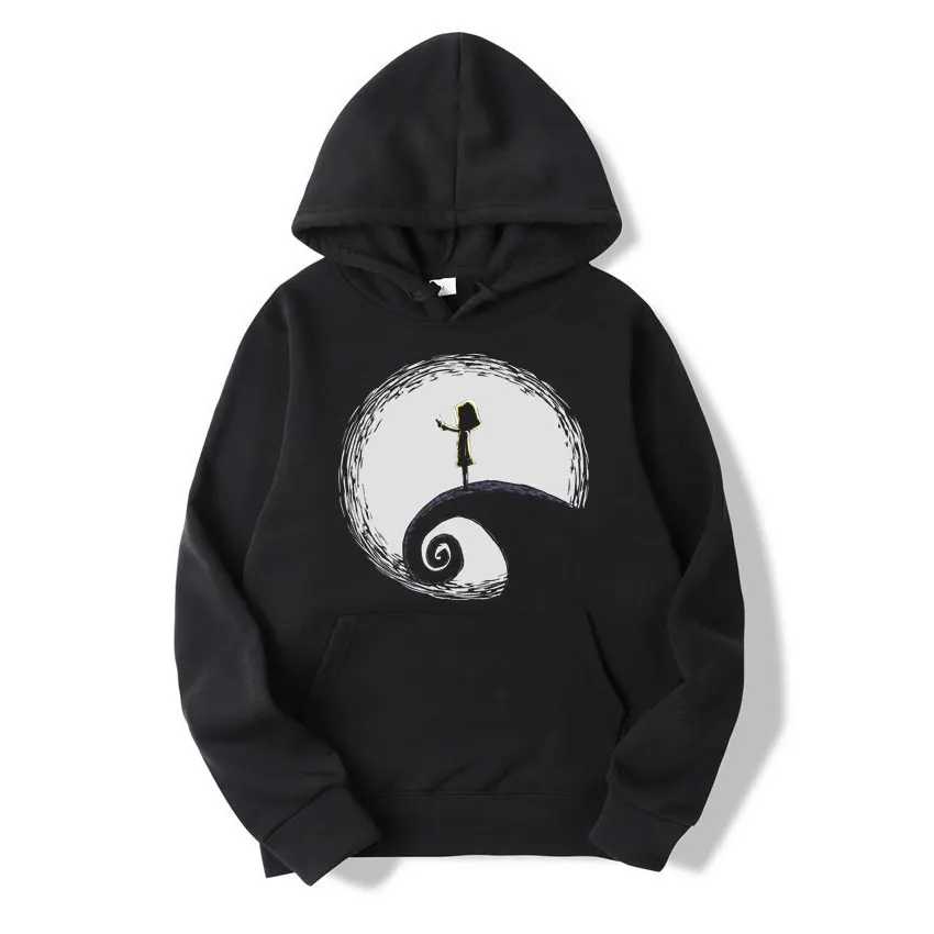 

Harajuku Little Nightmares Pattern Hoodie Sweatshirt Pullover Kawaii Cartoon Men Women Hip Hop Street Clothing Hoodies Male Tops