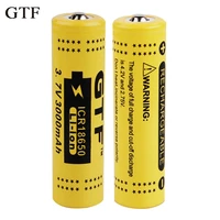 gtf 2 original charge 3 7 v 3000 mah 18650 protected pcb accumulator li ion battery power accumulator battery battery