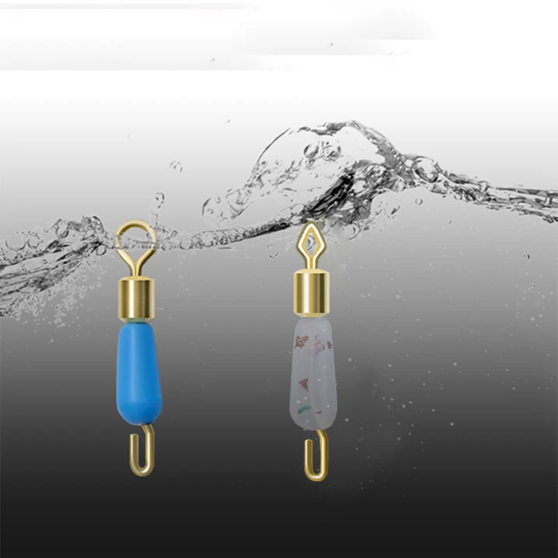 50pcs/ Box Bearing Swivel Fishing Hook Fast Connector Solid Rings Rolling Line Quick Link Carp Accessories | Спорт и развлечения