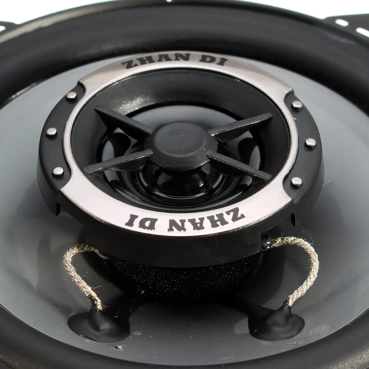 2X 4 дюйма 100 Вт автомобильный двухконусный коаксиальный динамик фургон Передняя