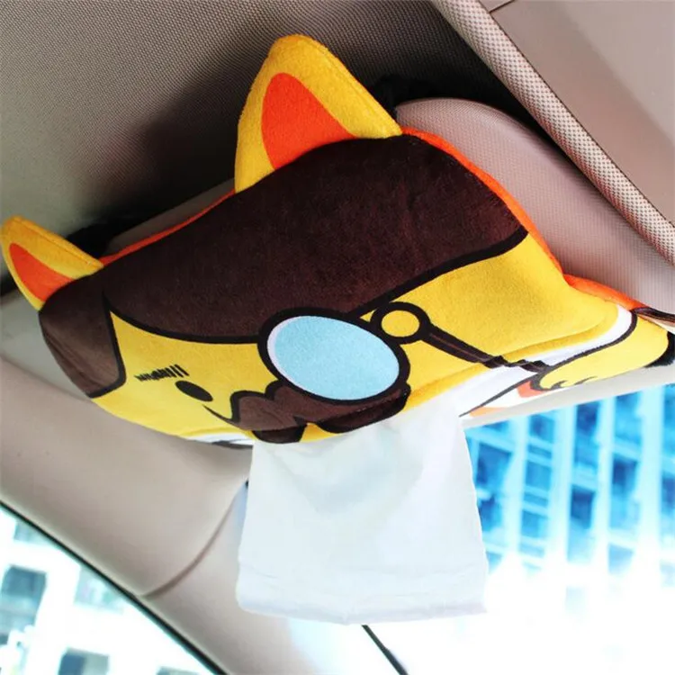 1 шт. милый мультяшный бумажный полотенце коробка держатель для салфеток