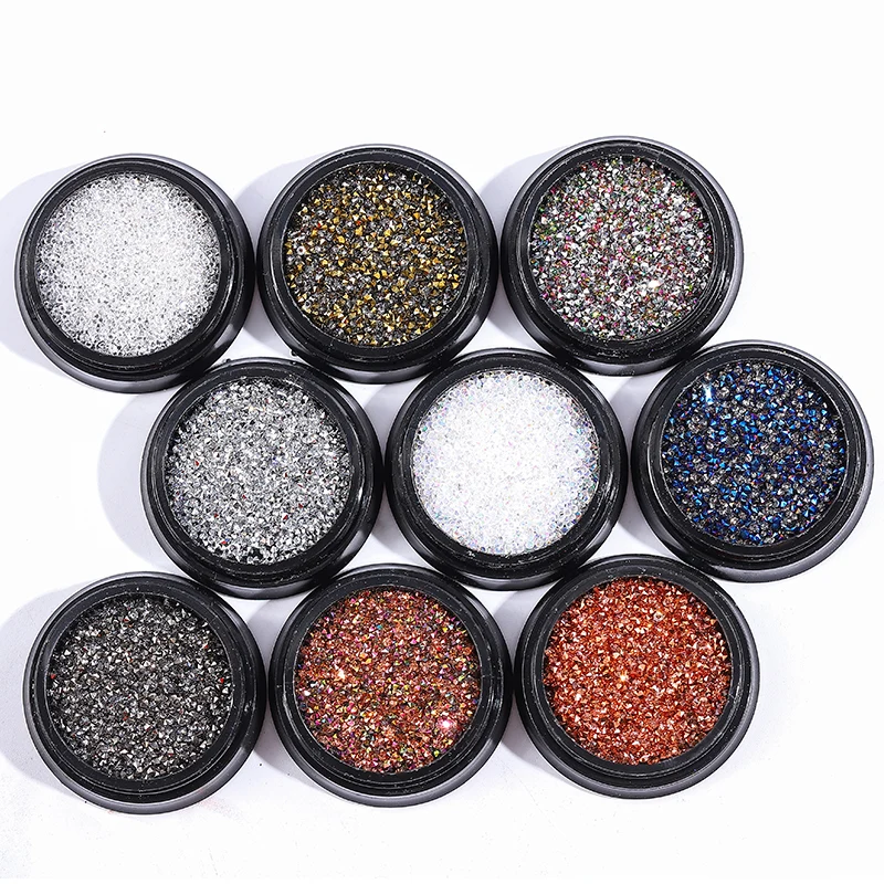 Лидер продаж Модный Блестящий Порошок для ногтевого дизайна 1 коробка/3 г 9