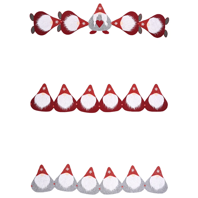 

Faceless Doll Tablecloth Home Decor Placemat Table Ornament Xmas Merry Christmas Decorations-ABUX