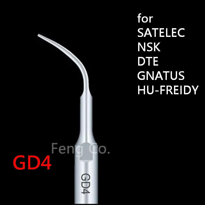 

GD4 Dental Ultrasonic Scaler Tips Scaling Endo Perio Fit SATELEC NSK DTE GNATUS HU-FREIDY Handpiece Dentist Teeth Whitening