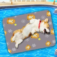dog cooling mat summer pad mat for dogs cat breathable blanket cat ice pad washable sofa breathable pet dog bed pet sleeping mat