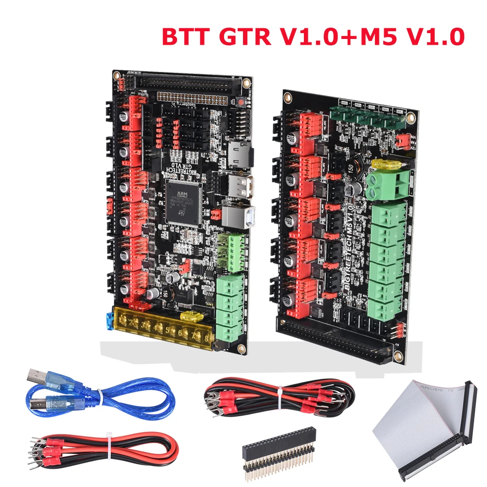 Плата управления BIGTREETECH GTR V1.0 32 бит M5 запасные части для 3D-принтера vs SKR Pro MKS GEN L Ramps 1